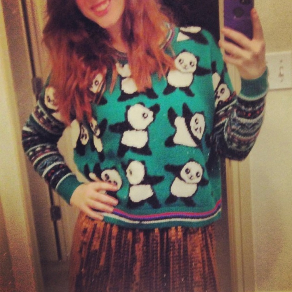 Urban Outfitters “Ugly Sweater” Pandas